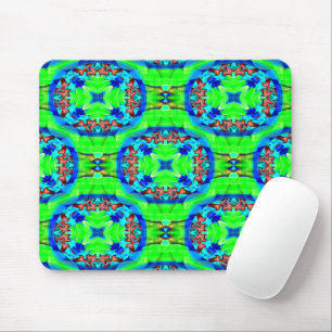 Psychedelic flowers..... mousepad