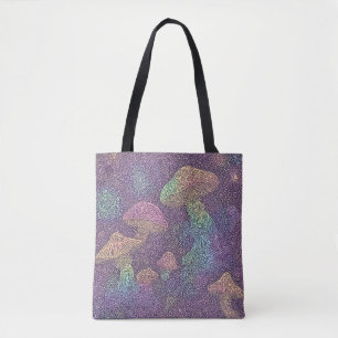 Psychedelic Fungi Galaxy - Tote Bag Tasche