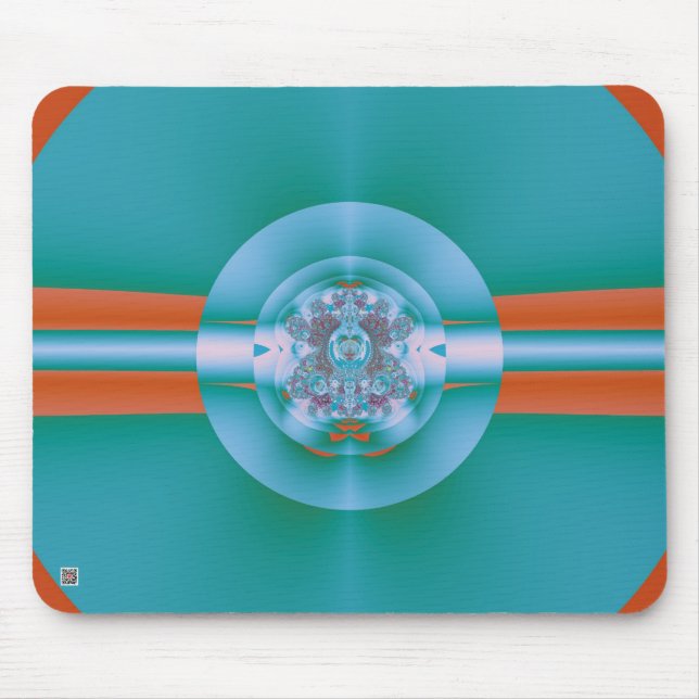 Psychedelic Green Mousepad (Vorne)