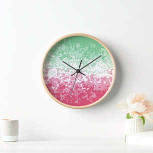 Psychedelic Groovy Abstrakt Abrosexual Pride Flag Uhr