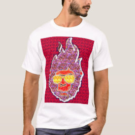 Psychedelic Heatwave Face Tee