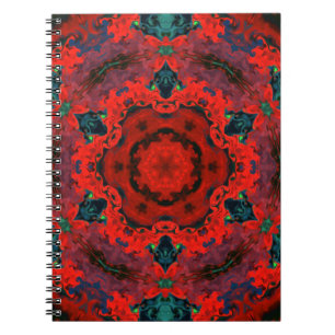 Psychedelic Hippie Notizblock