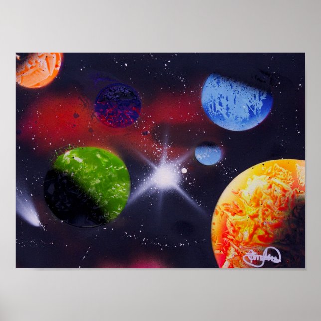 "Psychedelic" Künstler: Thomas Anders Poster (Vorne)