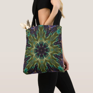 Psychedelic Mandala Retro Hippie Trippy Boho Chic Tasche