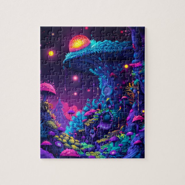 Psychedelic Mushroom House (Vertikal)