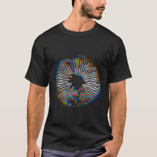 Psychedelic Mushroom Spore Print Mushroom Magic T-Shirt