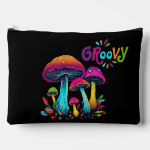 Psychedelic Mushrooms-Groovy Zubehörtasche
