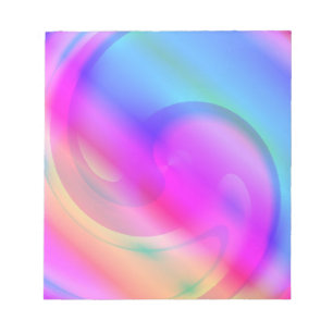 Psychedelic Notepad Notizblock