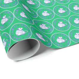 Psychedelic Opossum  Geschenkpapier