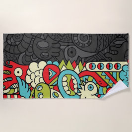 Psychedelic Patterns Strandtuch