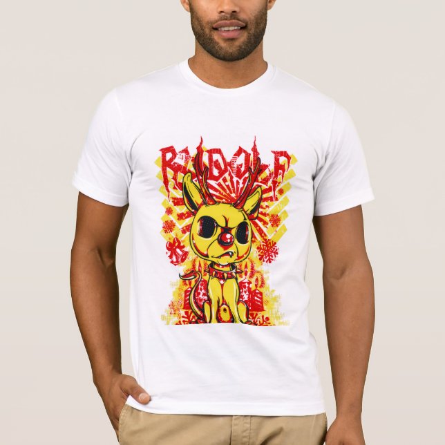 "Psychedelic Pikachu - Electric Rebel - T - Shirt (Vorderseite)