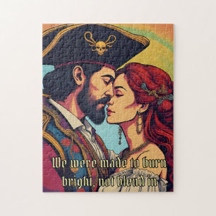Psychedelic Pirate Couple - Bold Romance