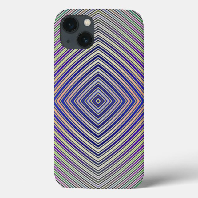 Psychedelic Pyramid Plan iPad Fall Case-Mate iPhone Hülle (Rückseite)