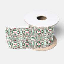 Psychedelic Retro Bold Groovy Weihnachtsmuster