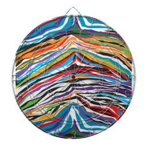 Psychedelic Retro Dartscheibe