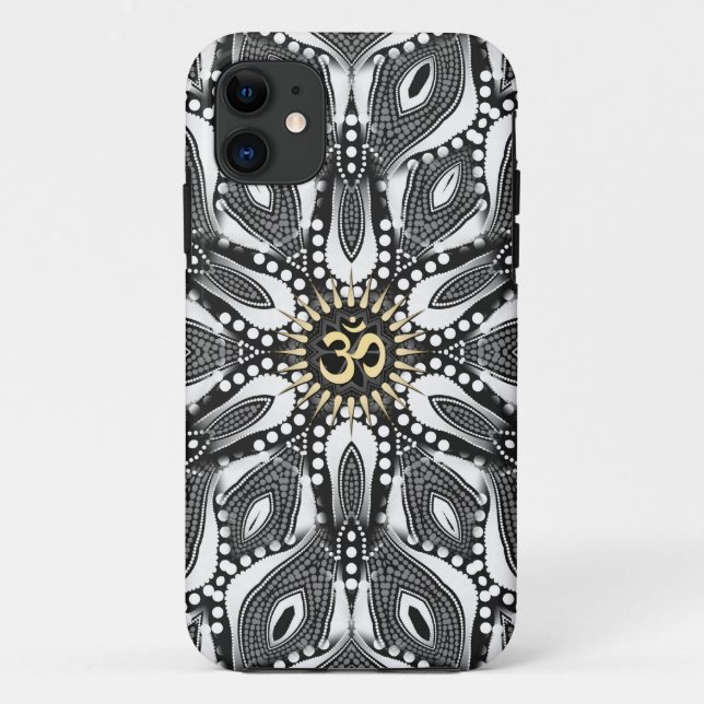 Psychedelic Serpent Om iPhone Case-Mate Hülle (Rückseite)
