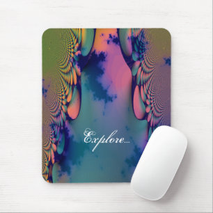 Psychedelic Sixties Krawatte Dye Mousepad