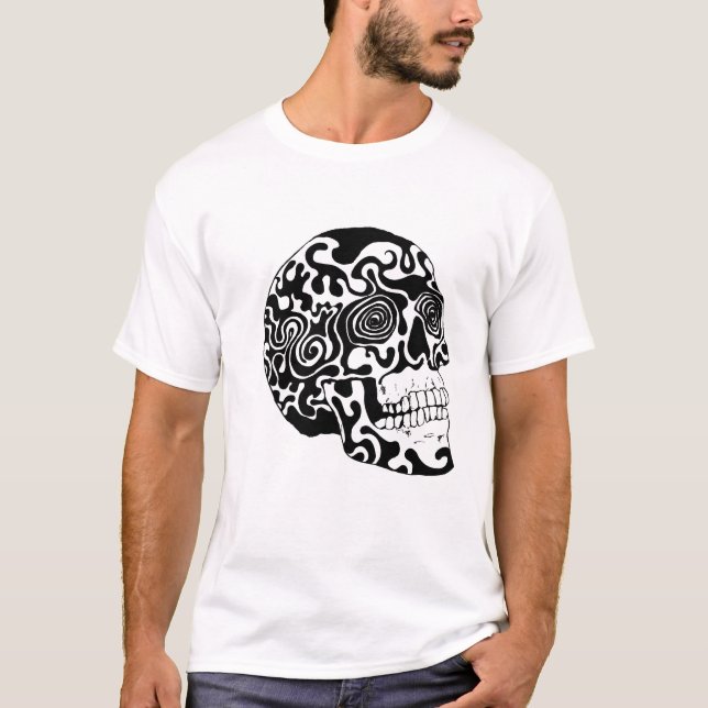 Psychedelic Skull T-Shirt (Vorderseite)