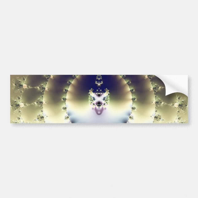 Psychedelic Sun Autoaufkleber (Vorne)