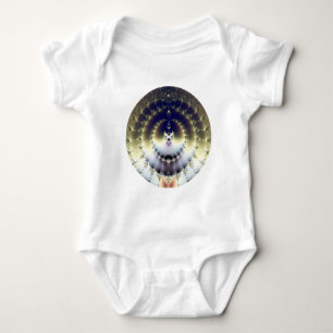 Psychedelic Sun Baby Strampler