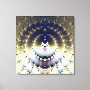 Psychedelic Sun Leinwanddruck