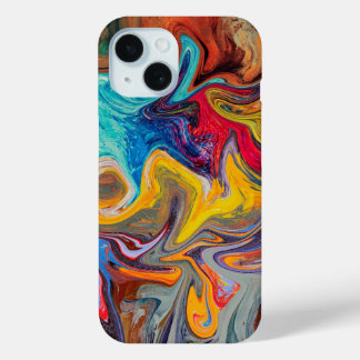 Psychedelic Swirl Abstrakt Phone Case