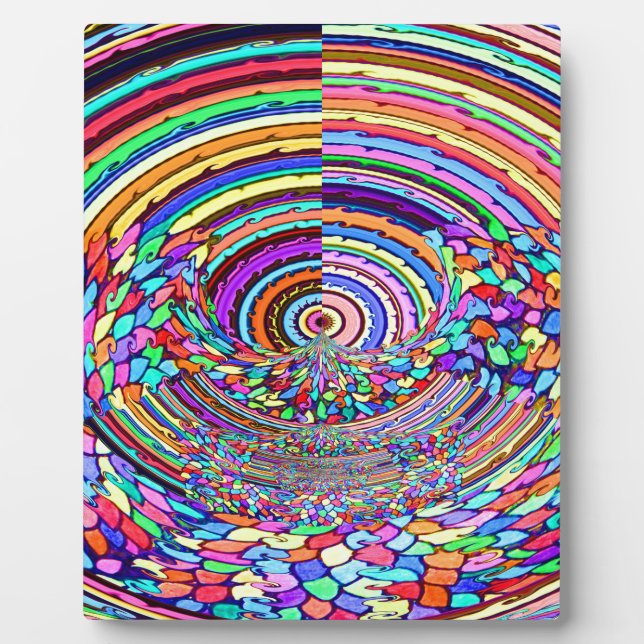 Psychedelic Trip Fotoplatte (Vorderseite)