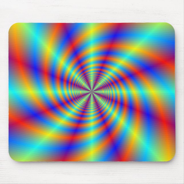 Psychedelic Whirl Mousepad (Vorne)