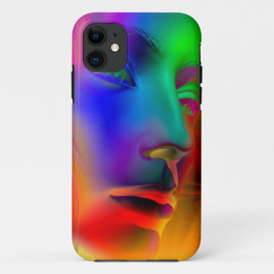 Psychedelic Woman Face Case-Mate iPhone Hülle