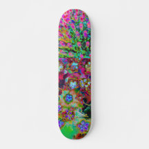Psychedelisch Abstrakt Groovy Lila Sedum