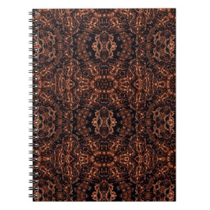 Psychedelisch, Fraktal, Flammenkunst, Magic-Notebo Notizblock