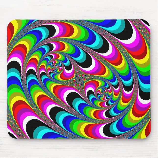 Psychedelisch - Fraktal Mousepad (Vorne)