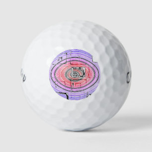 psychedelisch golfball