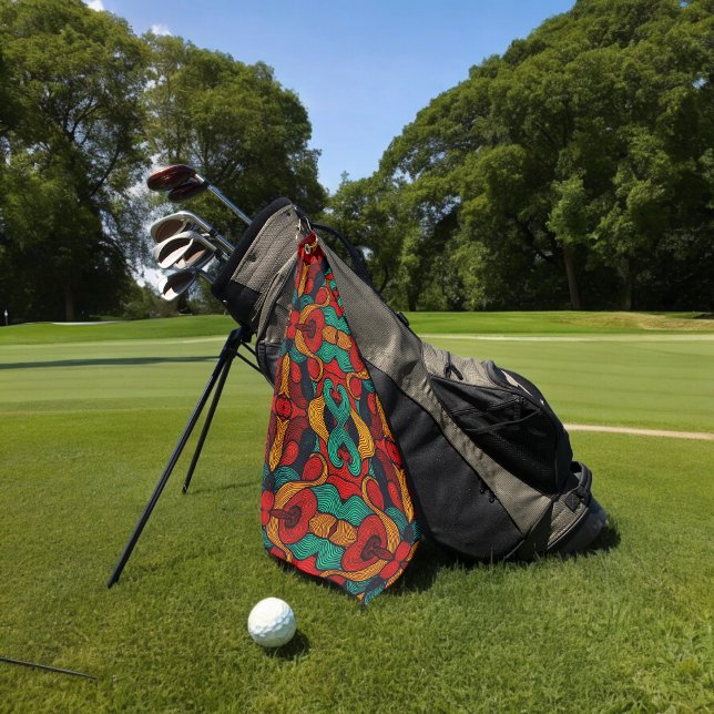 psychedelisch golfhandtuch (golf towel
)