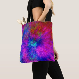 Psychedelisch Kersplash...... Tasche