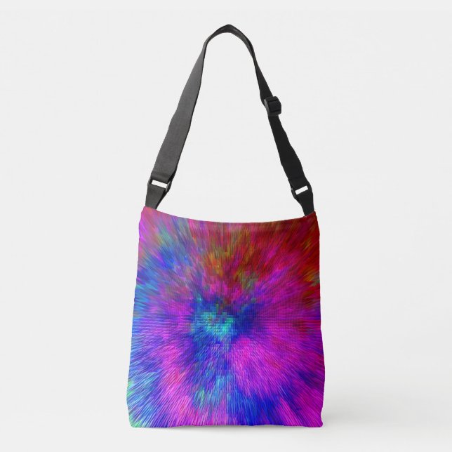 Psychedelisch Kersplash...... Tragetaschen Mit Langen Trägern (Vorderseite)