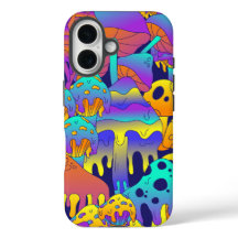 Psychedelisch Melting Mushroom iPhone / iPad Gehäu