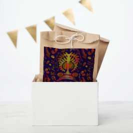 Psychedelisch-orientalische Symmetrie Abstrakte Ku Geschenktütchen