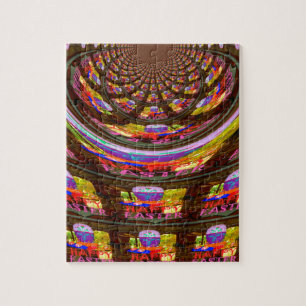 Psychedelisch Osterkaleidoskop Art Print