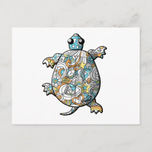 psychedelisch postkarte