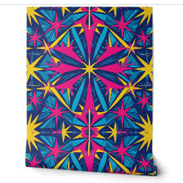 Psychedelisch Retro Kaleidoskop Peel und Stick Tapete