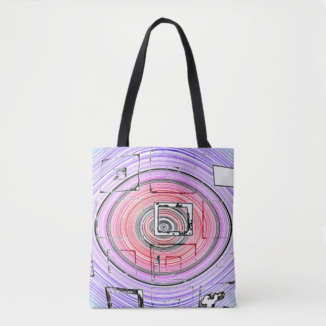 psychedelisch tasche (Vorderseite)