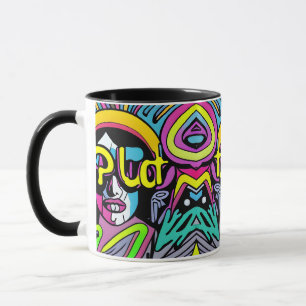 PSYCHEDELISCH TASSE