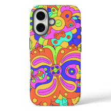Psychedelisch verzerrte Gesichter iPhone / iPad Ge
