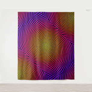 psychedelisch wandteppich