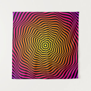 psychedelisch wandteppich
