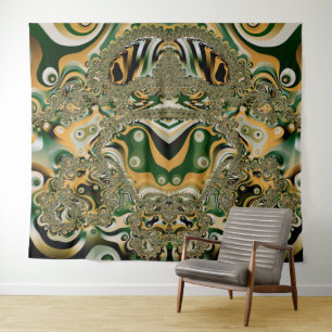 psychedelisch wandteppich