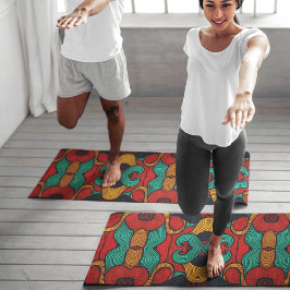 psychedelisch yogamatte