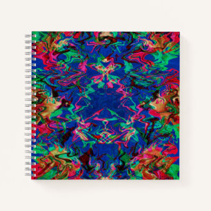 Psychedelische Algen...... Notizbuch