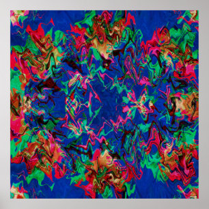 Psychedelische Algen.... Poster